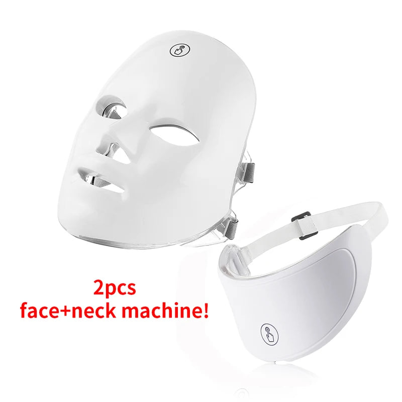 Face and Neck Beauty Machine LED Skin Care Tool