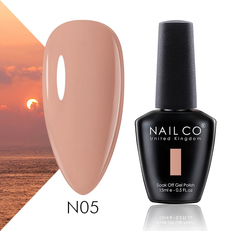 Artistic gel nail polish
