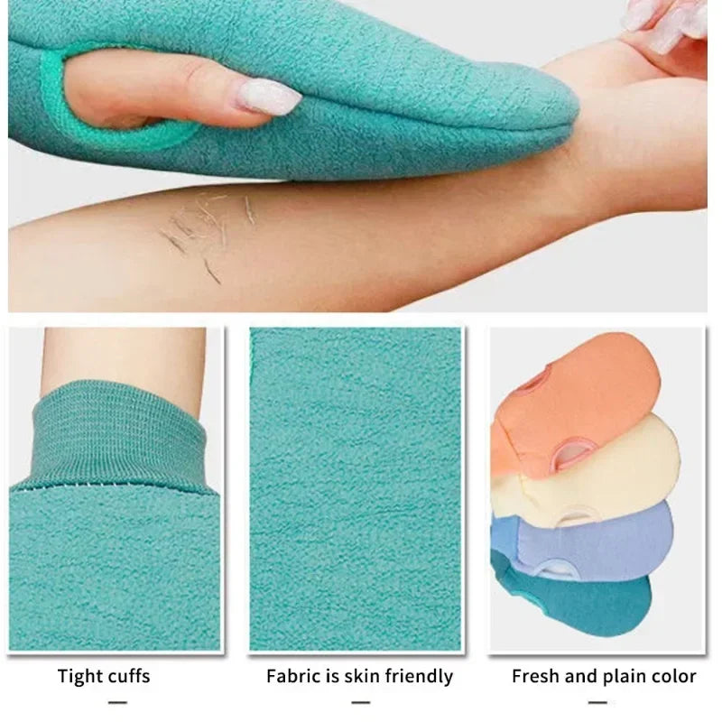 Dead skin scrub gloves
