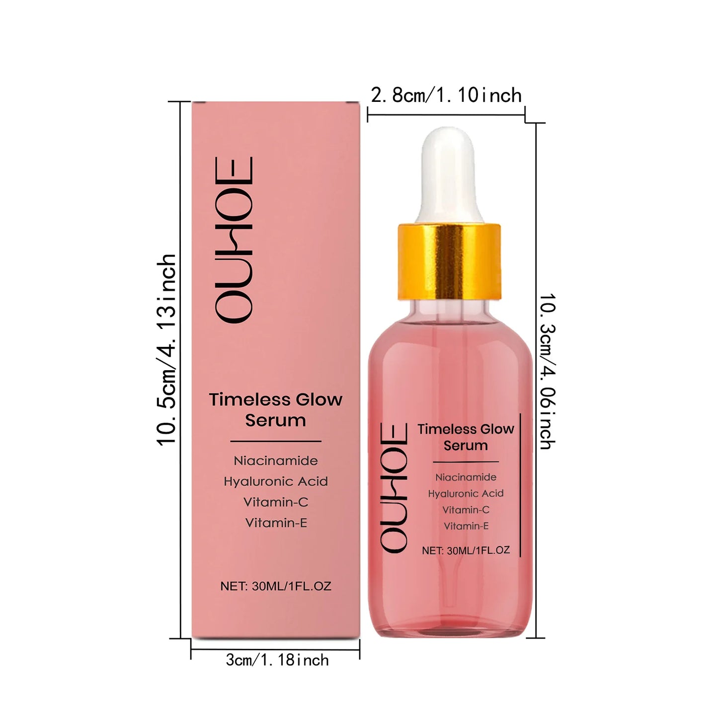 Hyaluronic acid serum for skin tightening