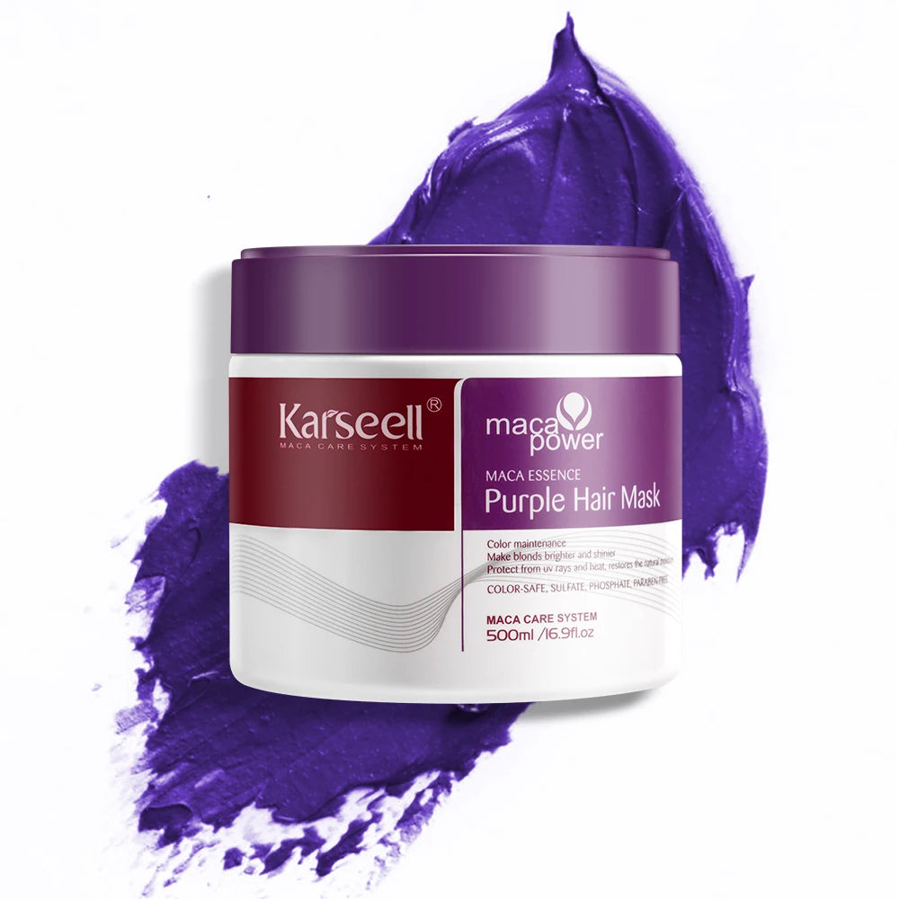 purple hair mask