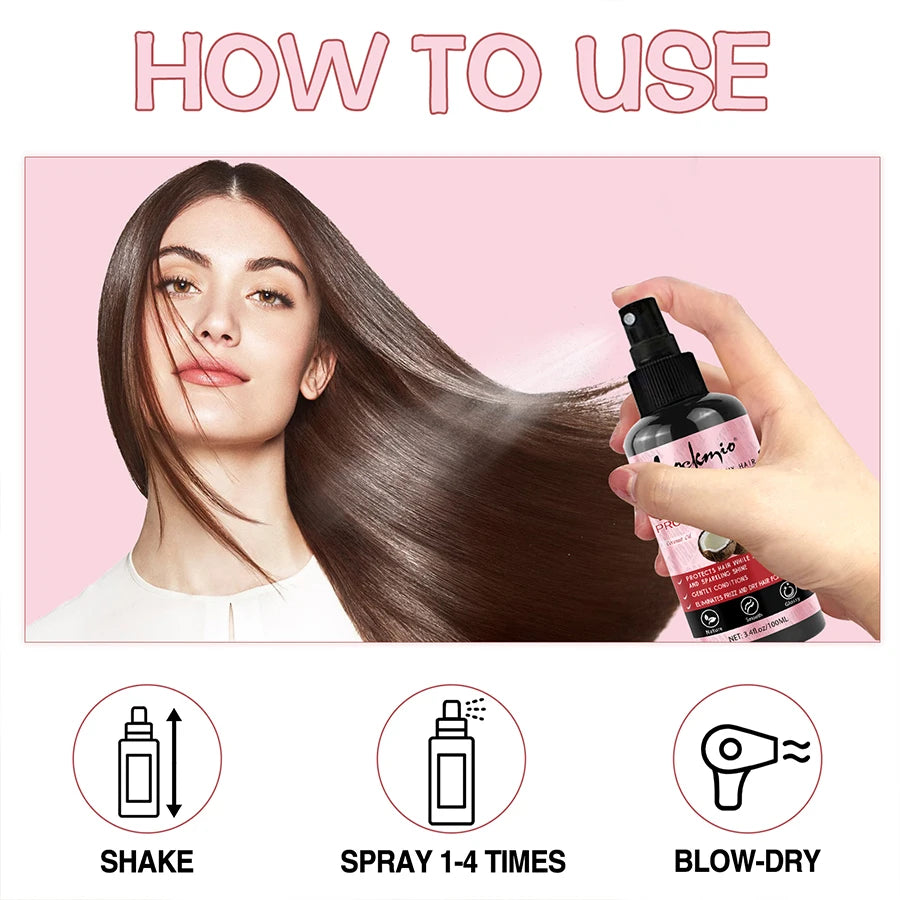 Heat protection serum