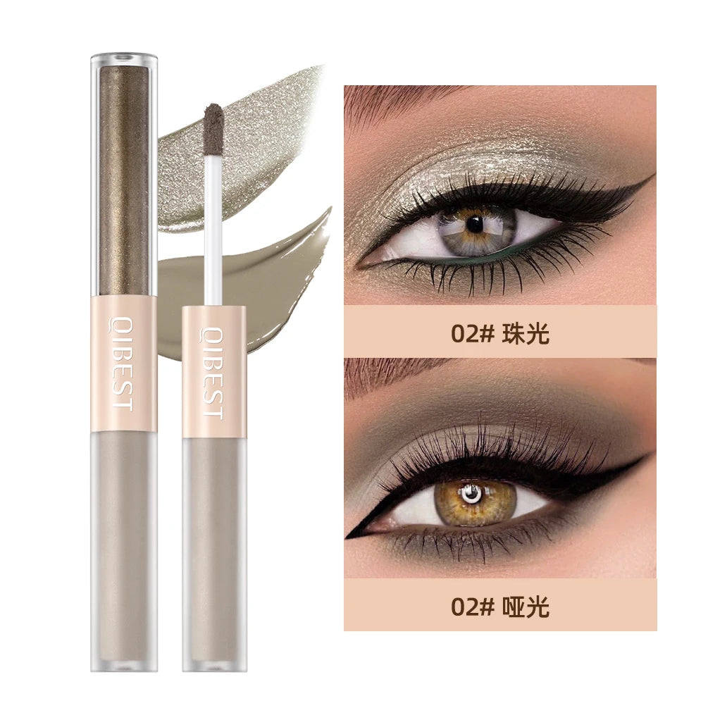 Dual-ended shimmer liquid eyeshadow