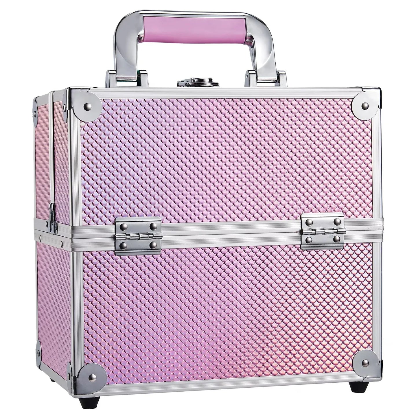Portable travel makeup bag