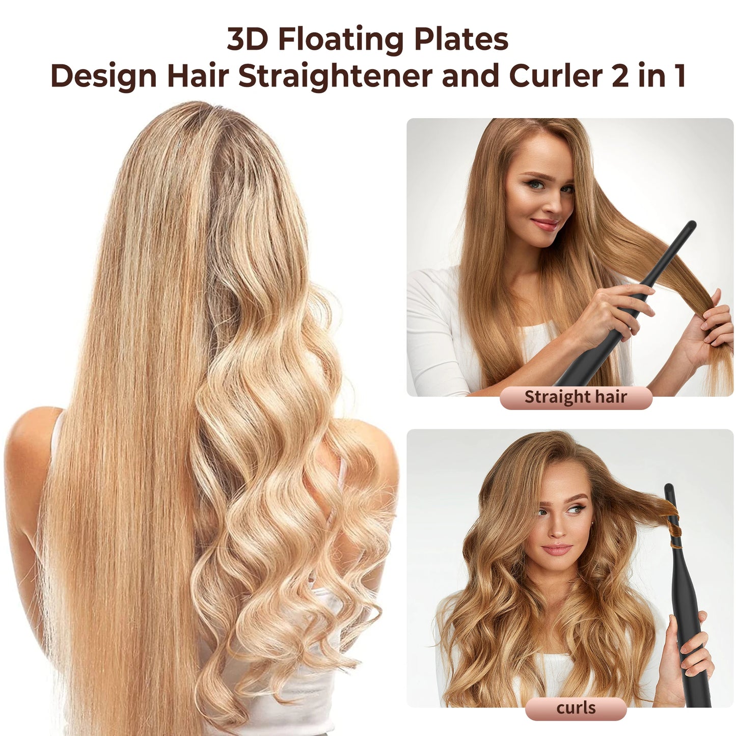 Small hair straightener for short hair