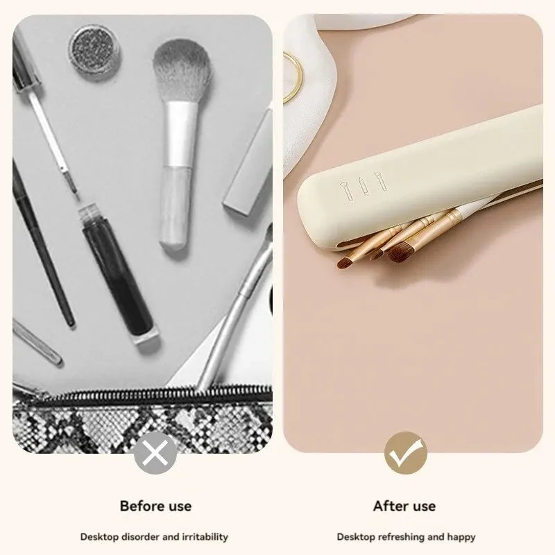Silicone Makeup Brush Bag