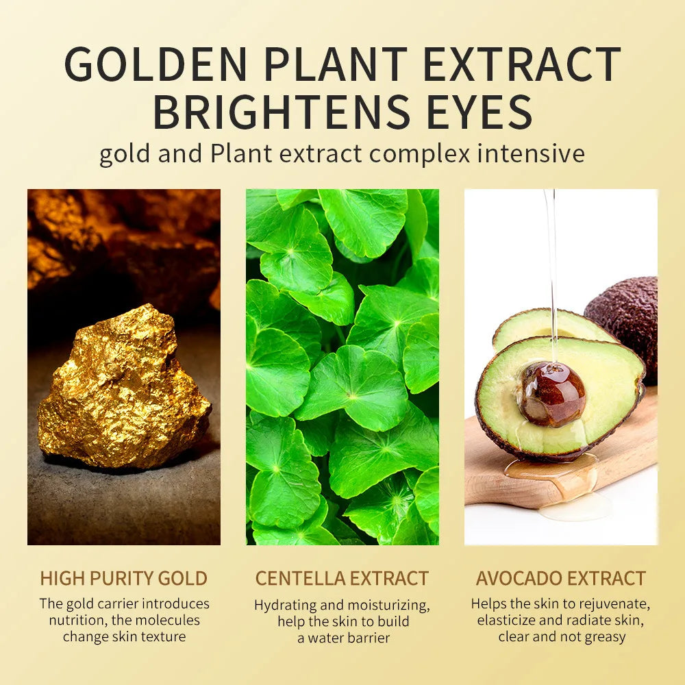 Gold Collagen and Avocado Eye Mask