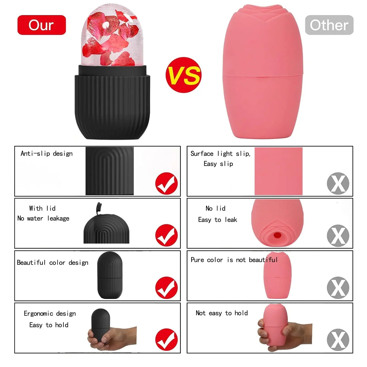Reusable Facial Ice Roller