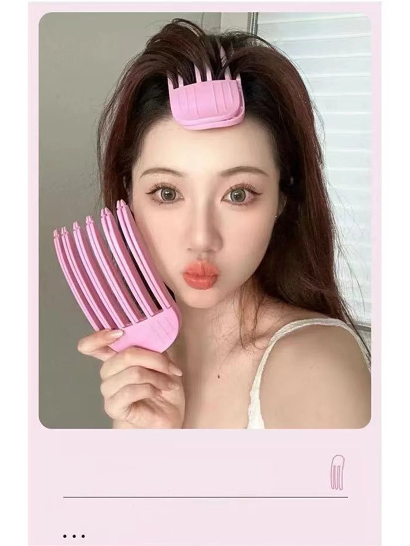 Hair curling clips