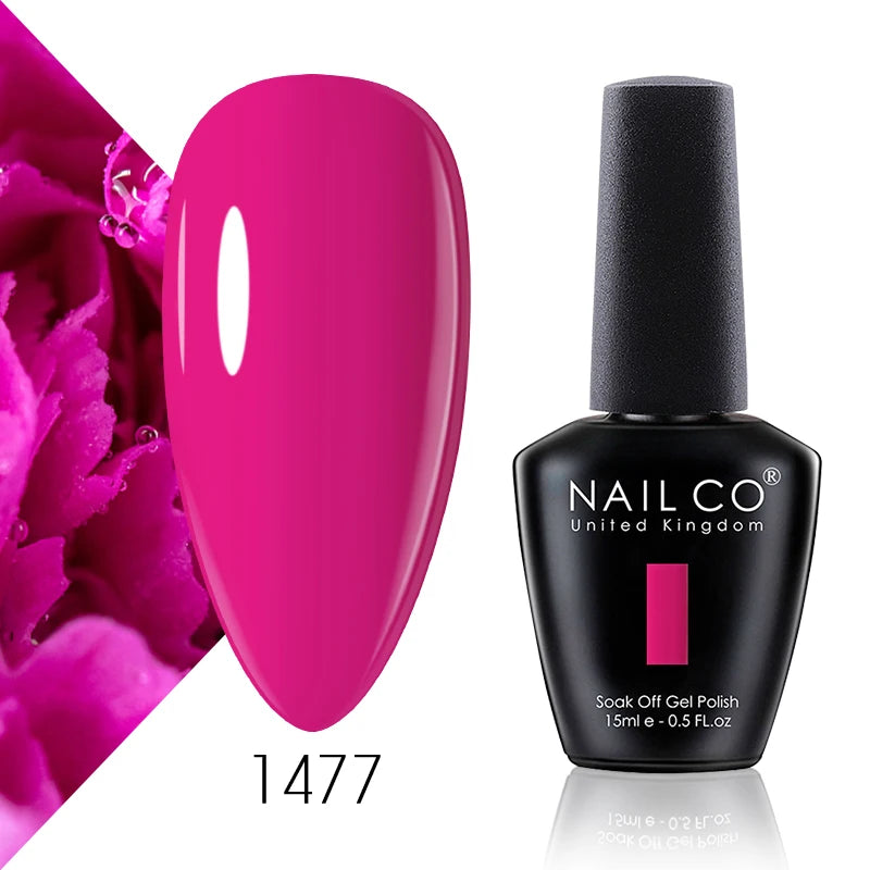 Artistic gel nail polish
