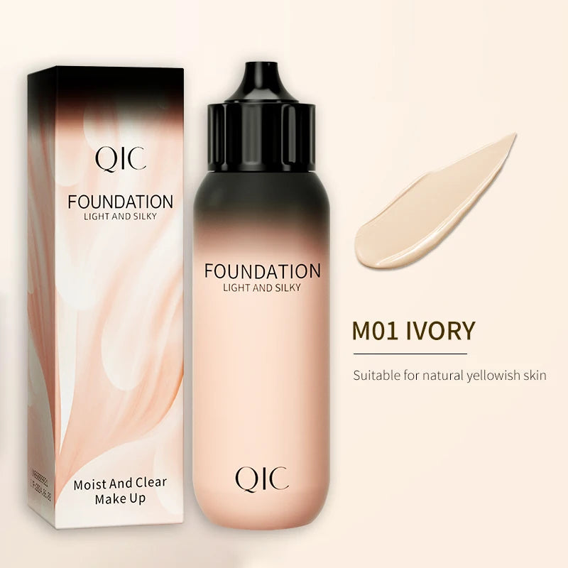 Liquid foundation, waterproof