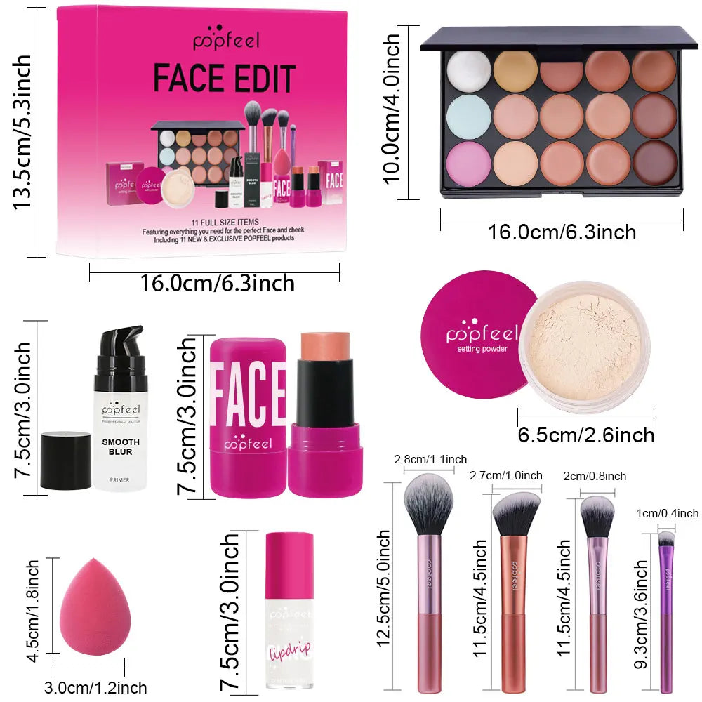 Complete makeup set