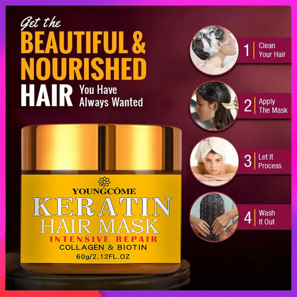 Nourishing hair conditioner for dry and damaged hair