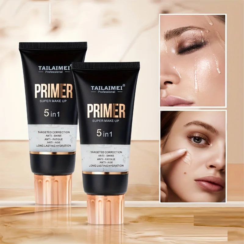 Transparent waterproof gel primer