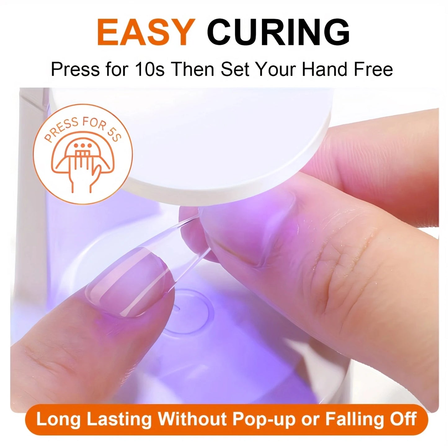 Strong acrylic nail gel