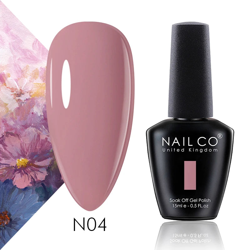 Artistic gel nail polish