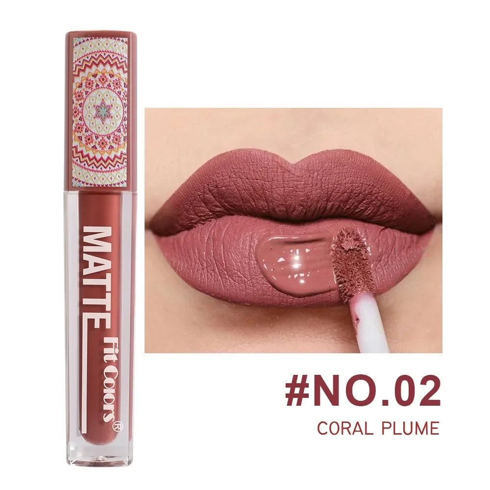 Waterproof Liquid Lipstick, 6 Colors