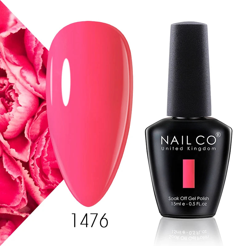 Artistic gel nail polish