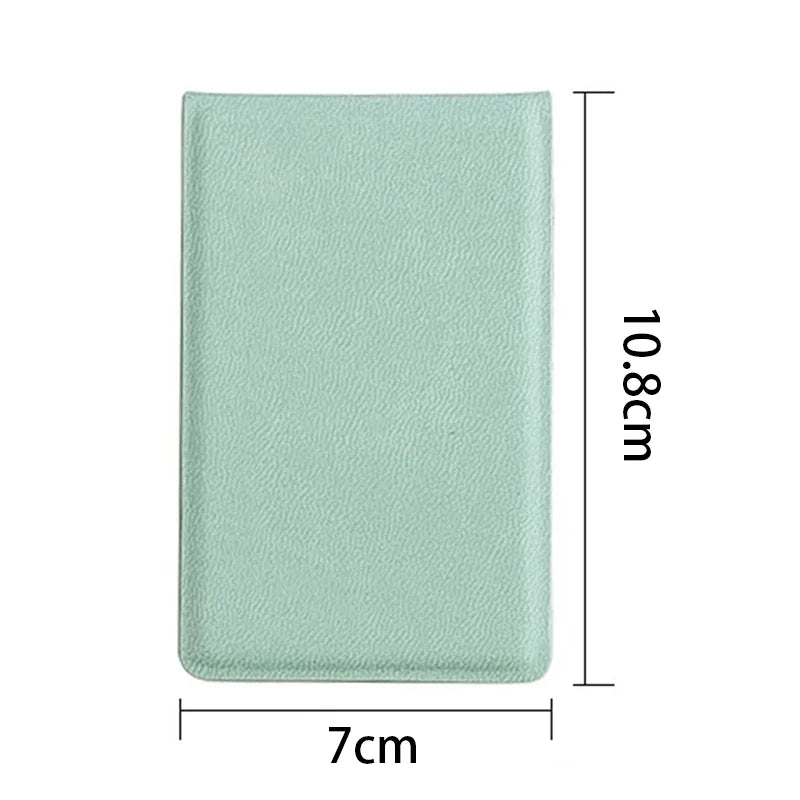Small portable folding makeup mirror