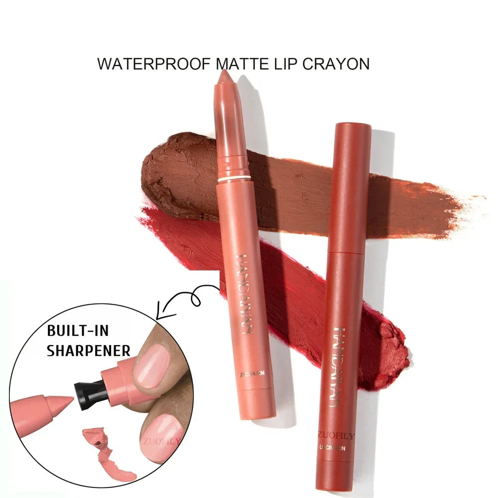 Velvet Matte Lipstick, 12 Colors