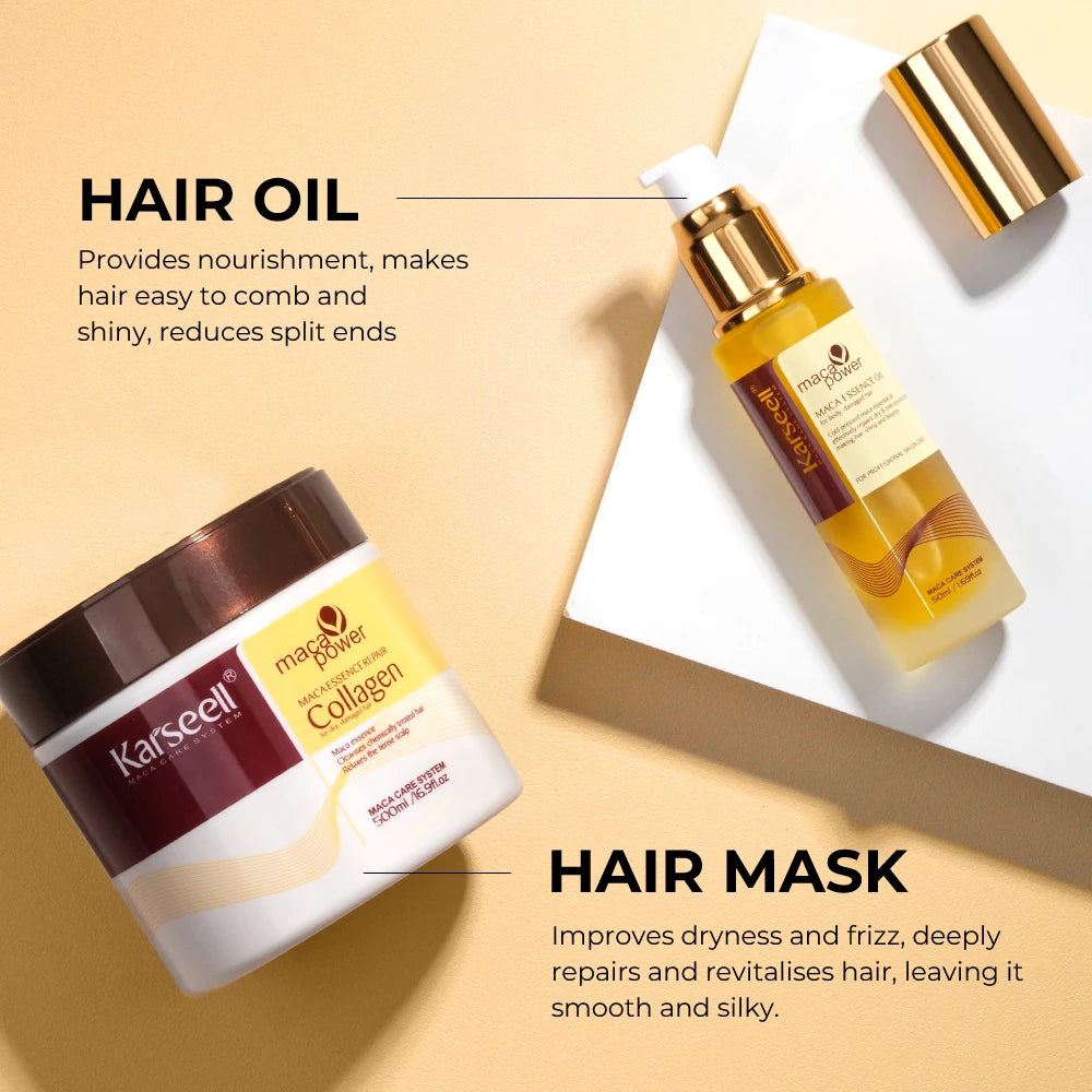Collagen Hair Mask for Deep Hair Repair