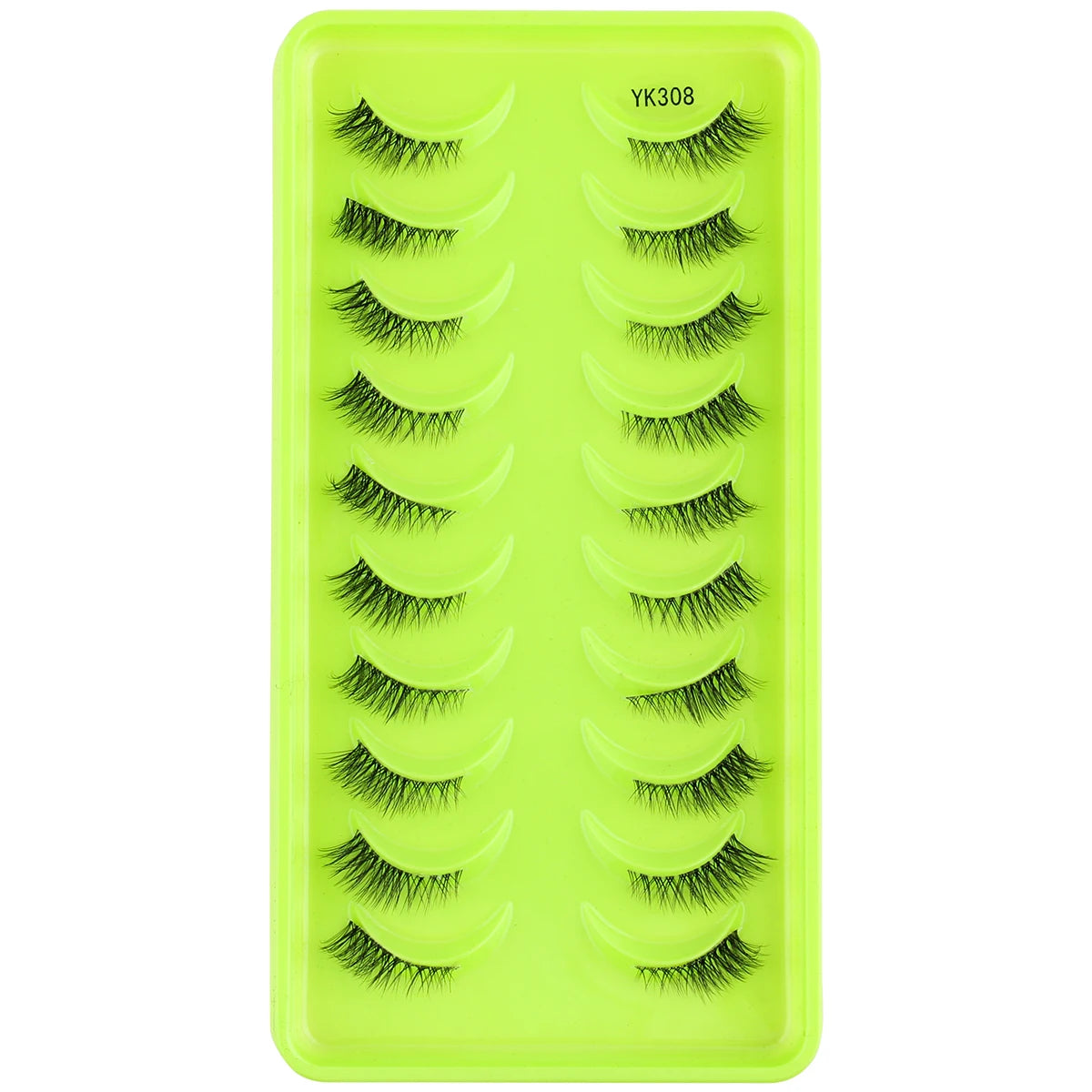 pairs of half eyelashes