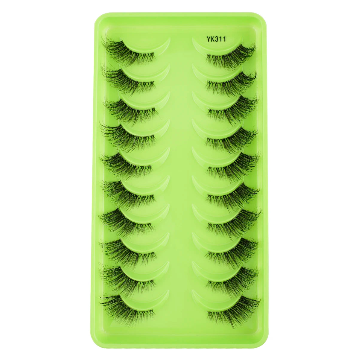 pairs of half eyelashes
