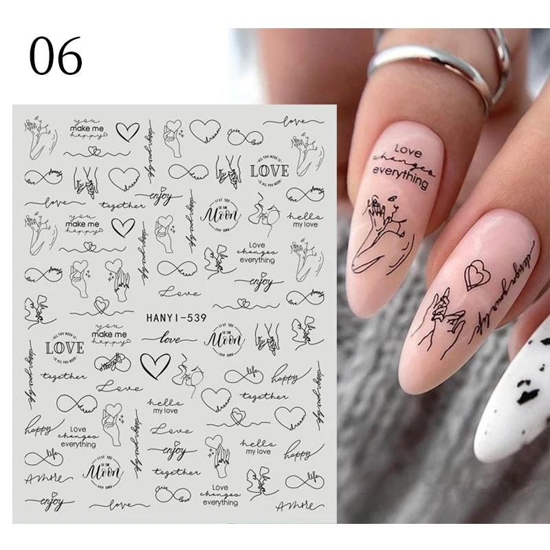 Nail art sticker