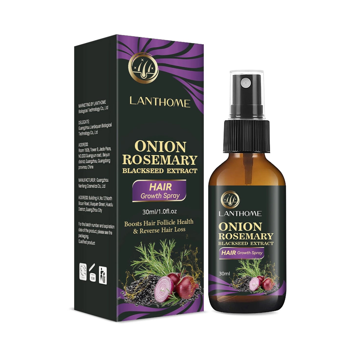 Onion and rosemary shampoo