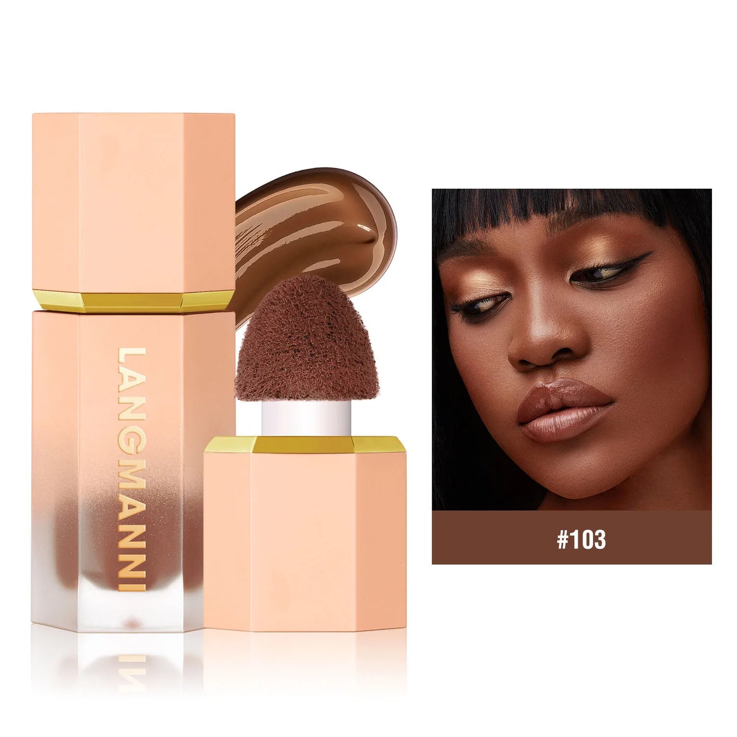 Tri-color liquid contour