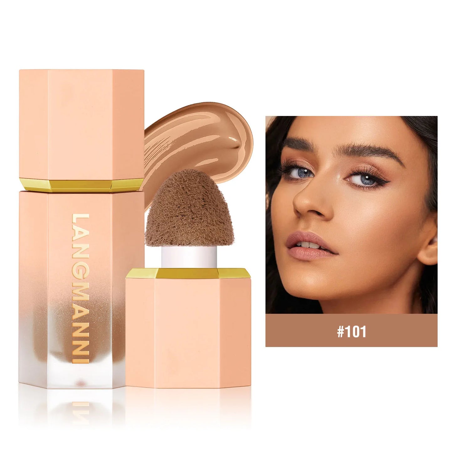 Tri-color liquid contour