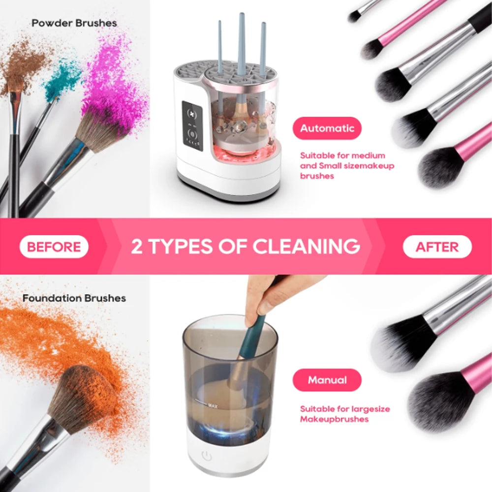 Electric Makeup Brush Cleaner