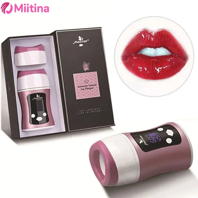 Home lip enlargement and supply device