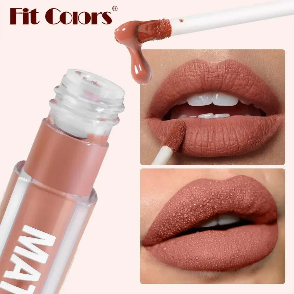 Waterproof Liquid Lipstick, 6 Colors