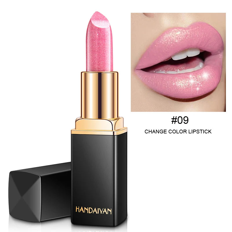 Moisturizing Pearl Lipstick, 9 Colors
