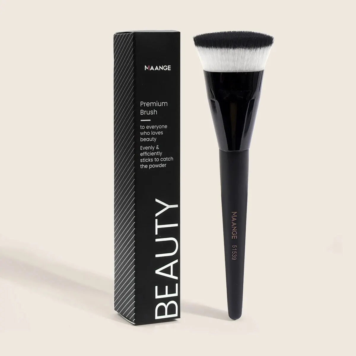 Flat head foundation brush