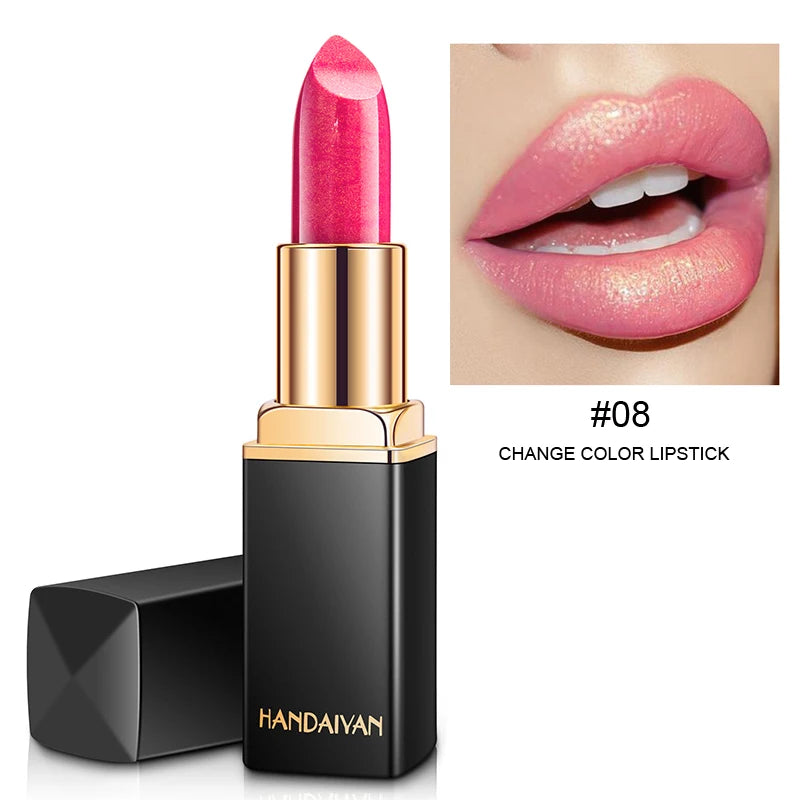 Moisturizing Pearl Lipstick, 9 Colors