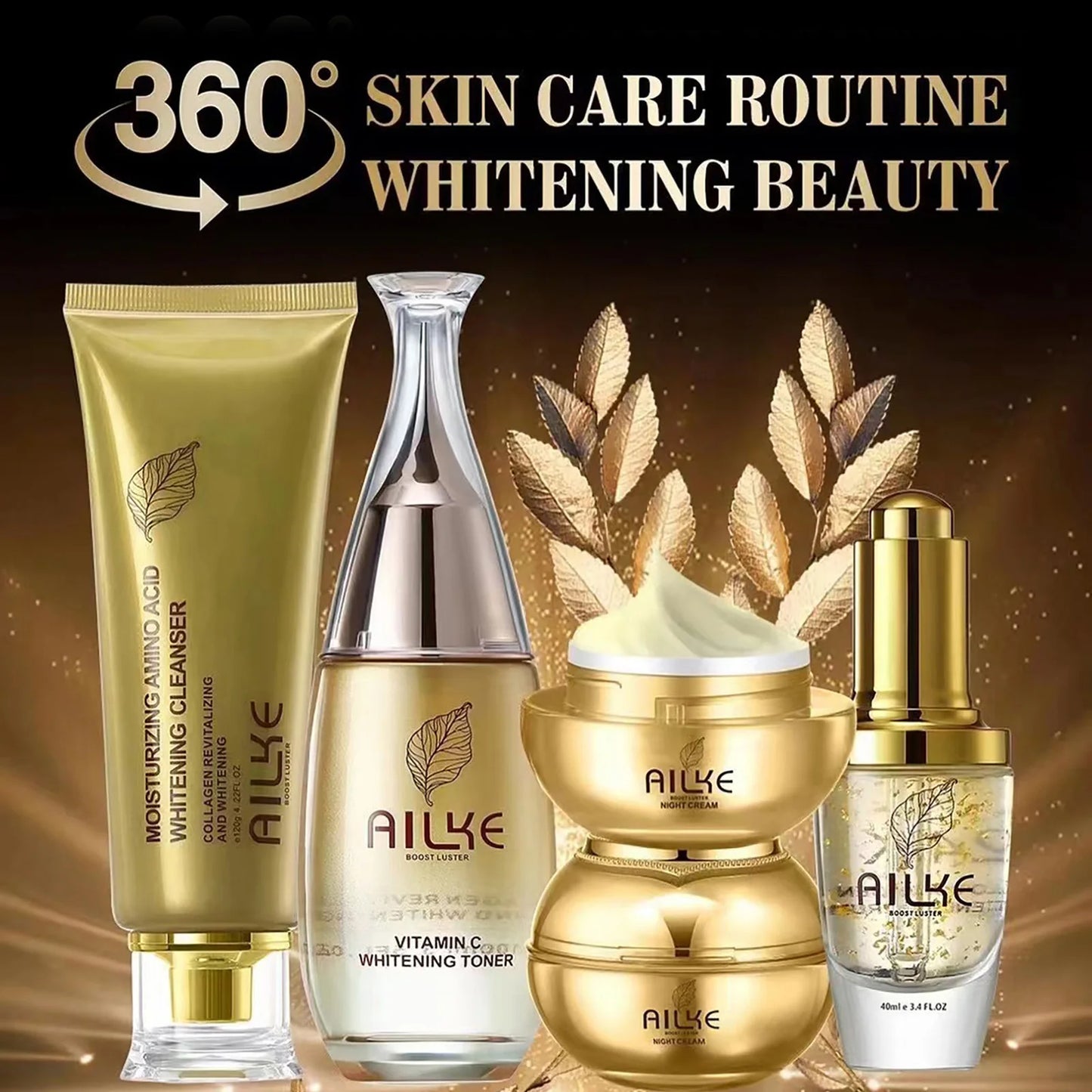Moisturizing and whitening cosmetics