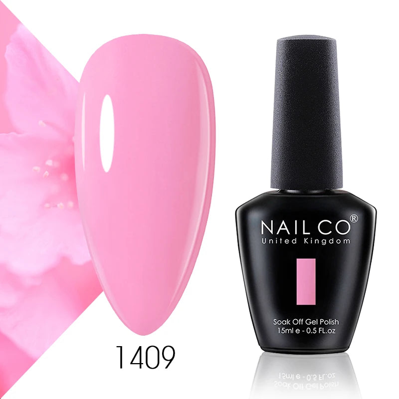 Artistic gel nail polish