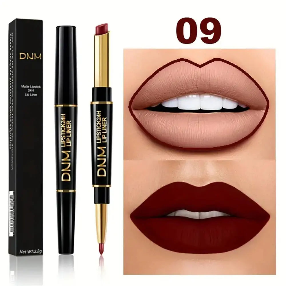 Long-lasting double-ended lipstick