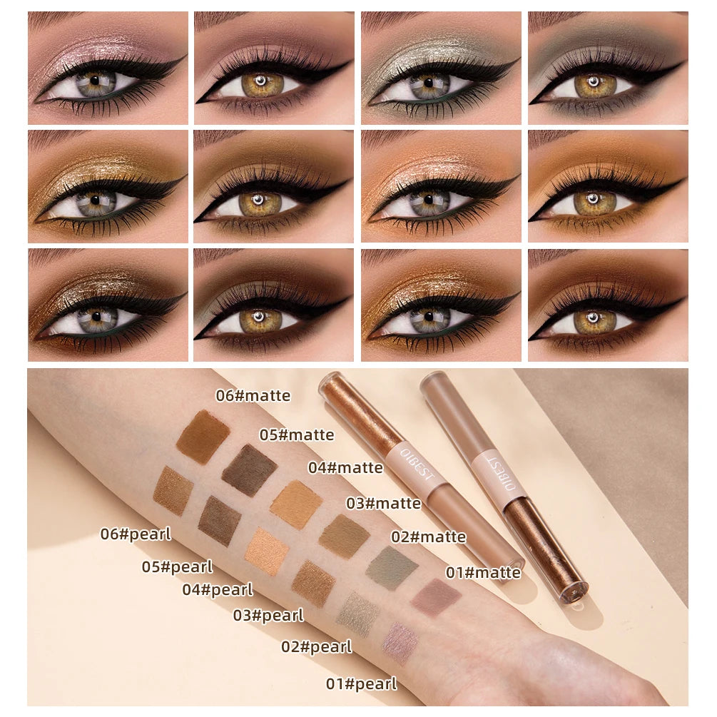 Dual-ended shimmer liquid eyeshadow