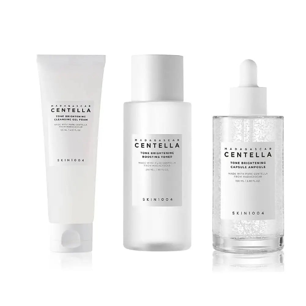 Skin lightening skin care set
