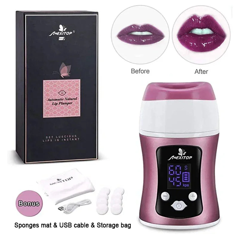 Home lip enlargement and supply device