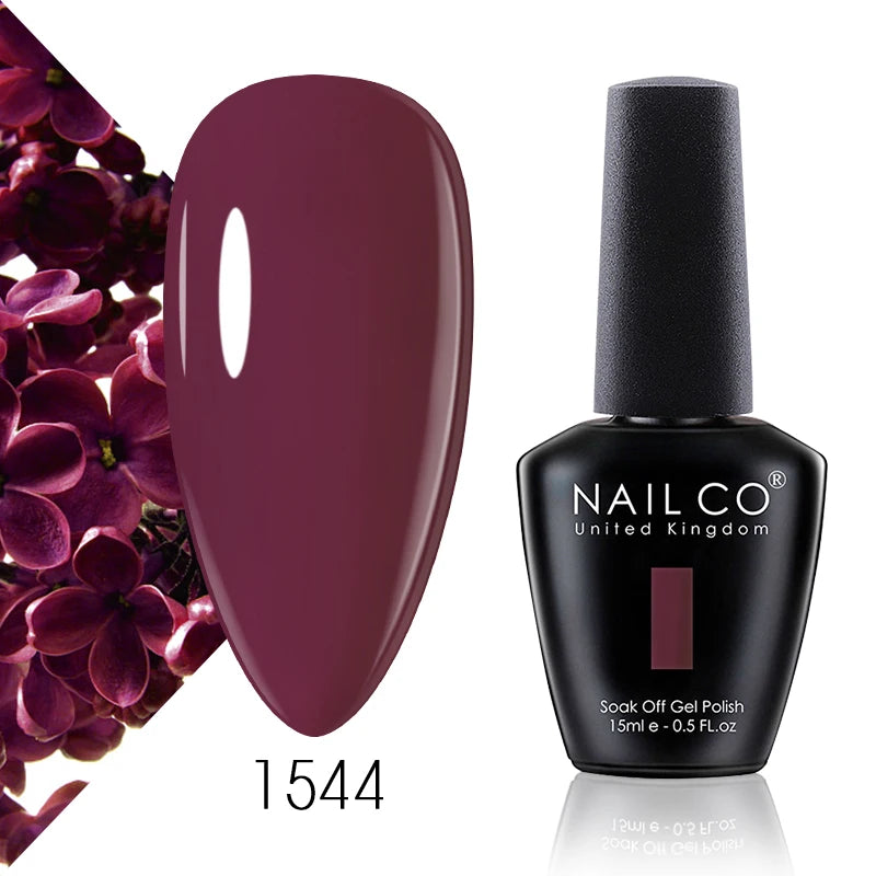 Artistic gel nail polish