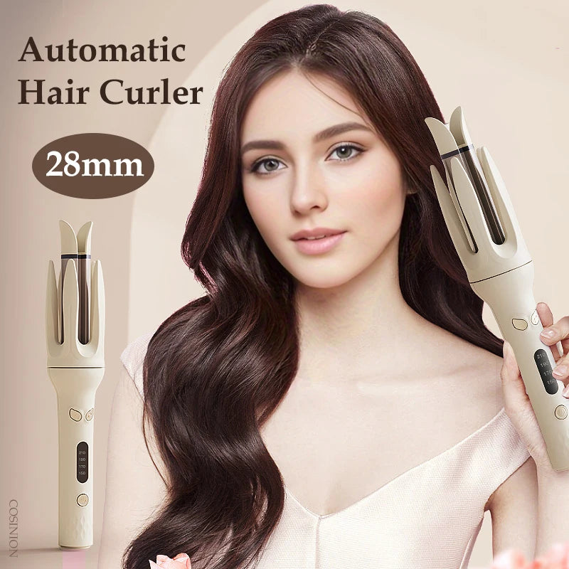 Automatic hair curler