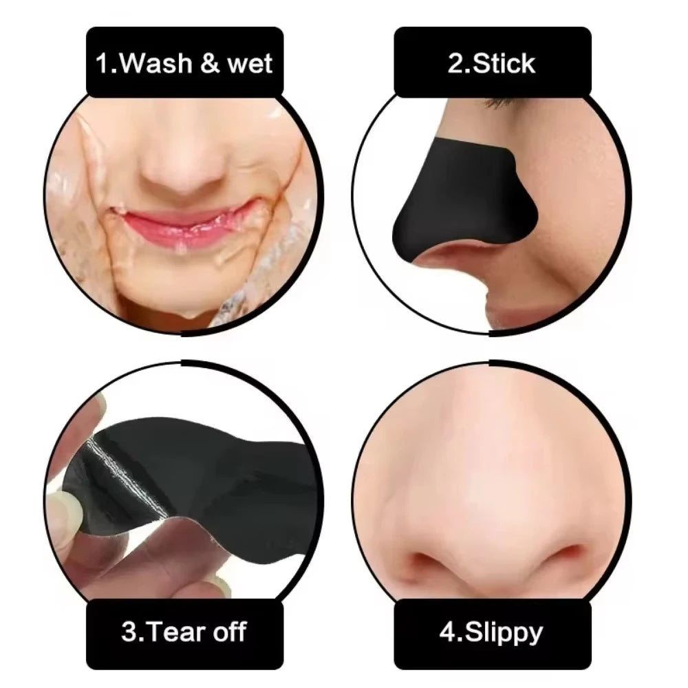 Blackhead removal stickers for the face