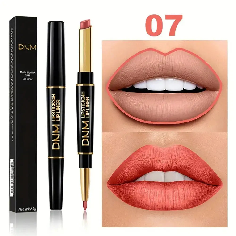 Long-lasting double-ended lipstick