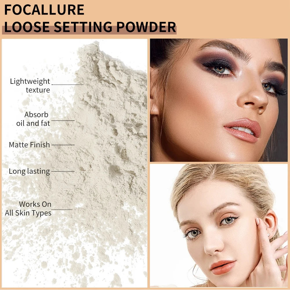Loose powder that can reduce pores and fine lines.