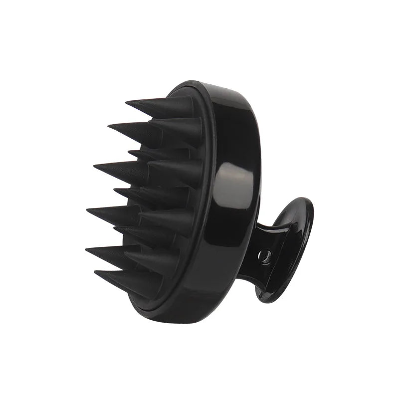Silicone shampoo brush