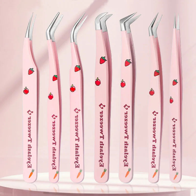 Artificial eyelashes tweezers